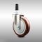 Service Caster 5 Inch 316SS Maroon Polyurethane Wheel Swivel 1 Inch Expanding Stem Caster SCC-SS316EX20S514-PPUB-MRN-1 - alternate 2